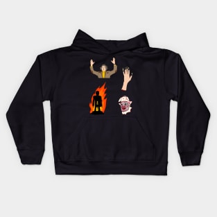 The Wicker Man | Sticker Set Kids Hoodie